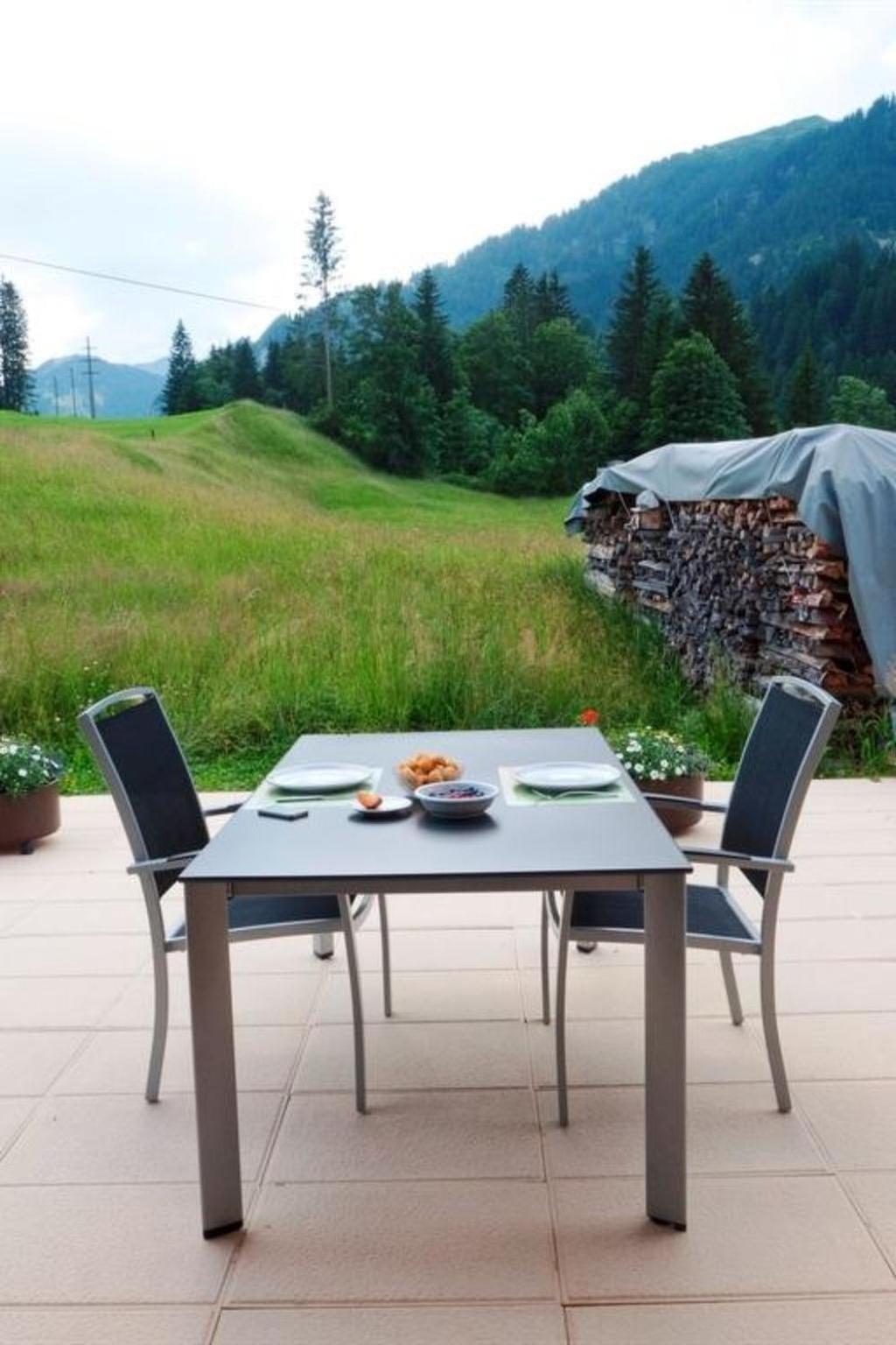 Apartment Burn- Alte Strasse Adelboden Esterno foto